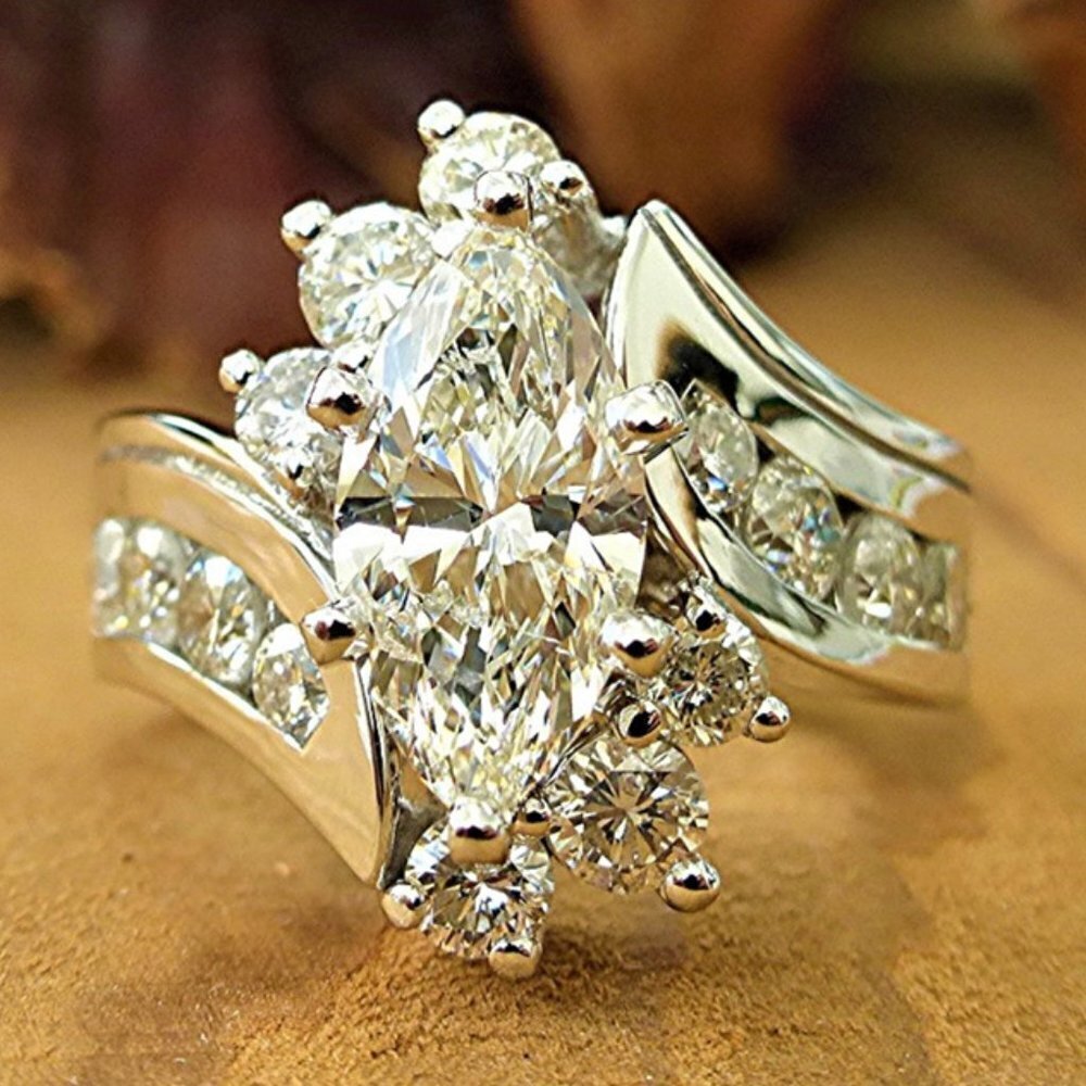 "Fancy New Arrival Elegant CZ Women Accessories Ring, GPMB1524